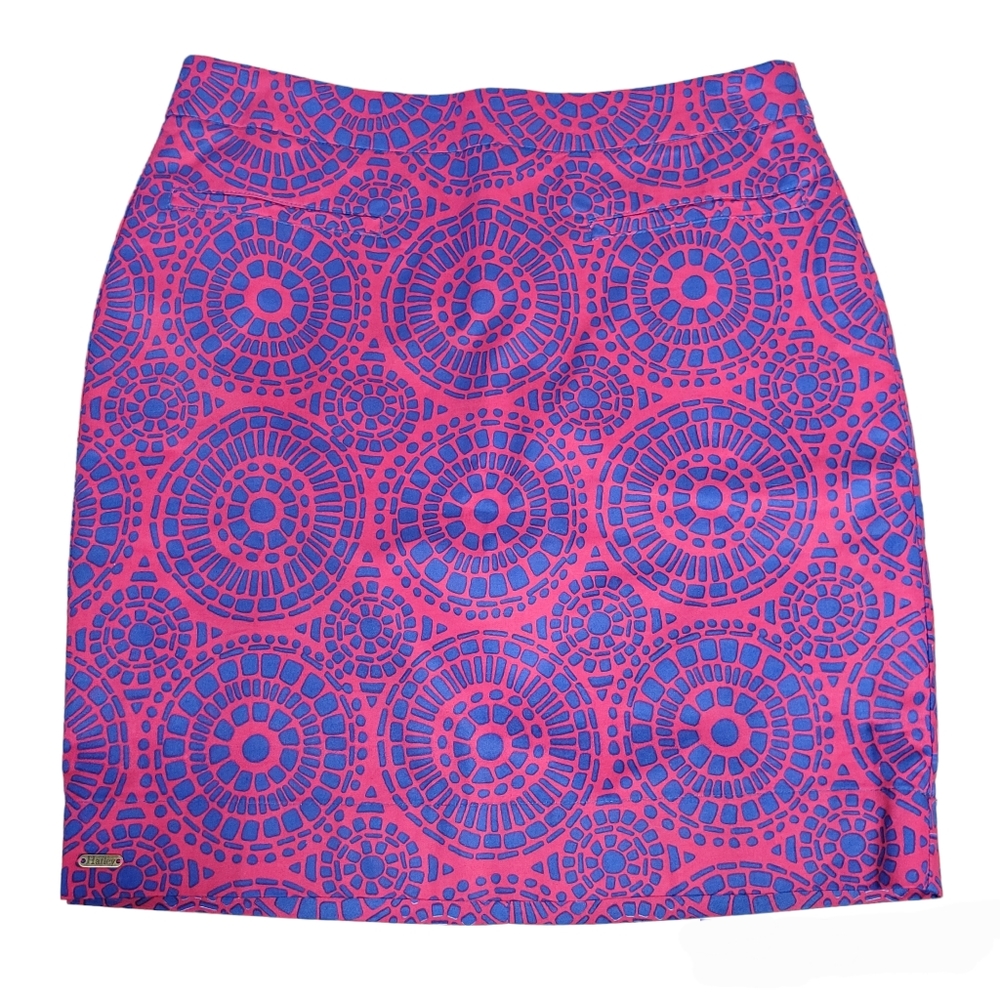 Pink And Blue Hatley Mini Skirt Size 4